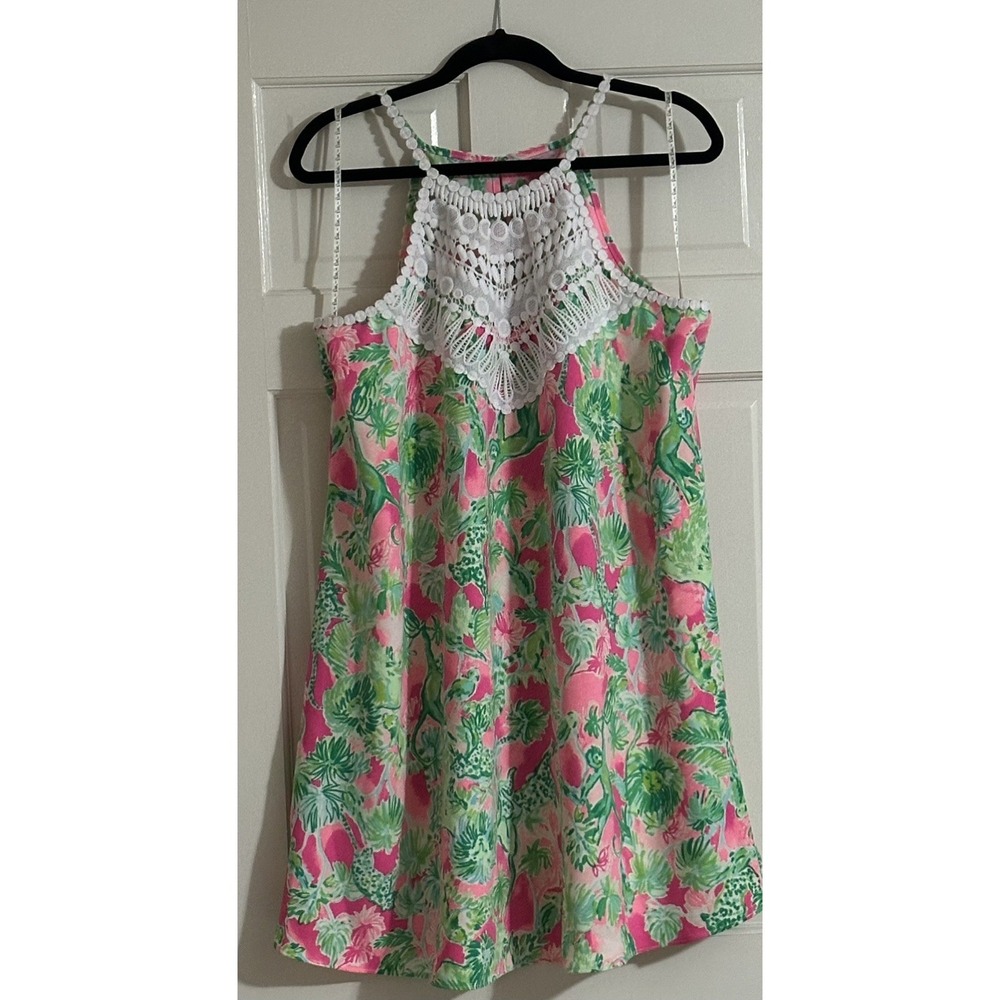 Lilly Pulitzer Pearl Soft‎ Shift Dress, Raz Berry Catty Shack